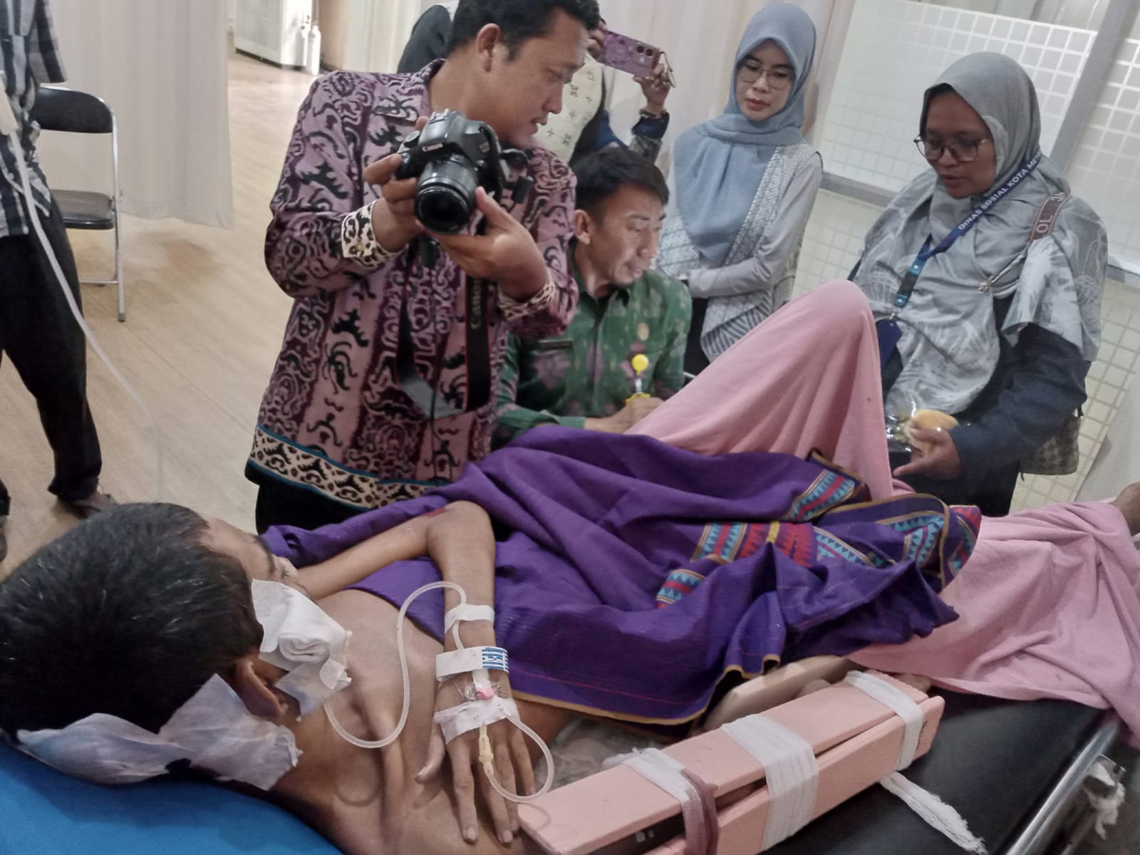 Disdukcapil Kota Metro Jemput Bola Perekaman KTP-el bagi Warga ODGJ di RS A. Yani